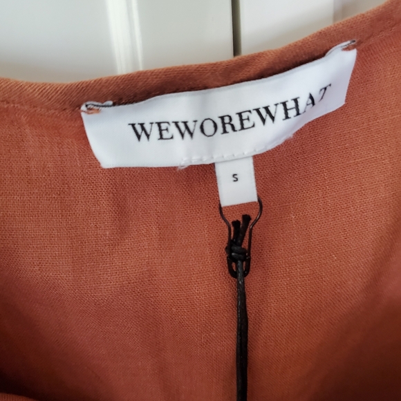 NWT WeWoreWhat Linen Cami - Picture 3 of 4